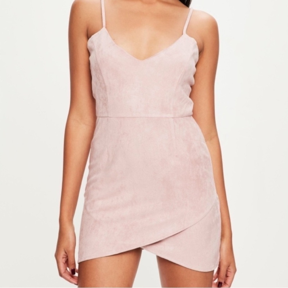 MISGUIDED SUEDE DRESS